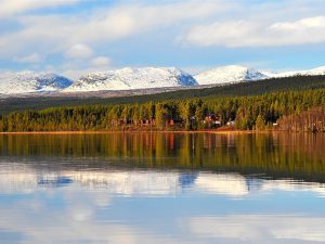 Vackra vyer. Foto Storsjö Fiskecamp